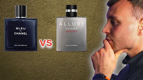 bleu de chanel vs chanel allure homme sport